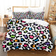 Printed Home Textile Animal Fur Grain Duvet Cover Pillowcase Three-piece Set EX-STOCK Canada 