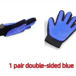 Silicone Pet Hair Removal Glove Comb Pet Grooming Gloves Brush - EX-STOCK CANADA