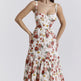 Spring And Summer Comely Pastoral Style Sling Floral A Swing Cake Dress - EX-STOCK CANADA