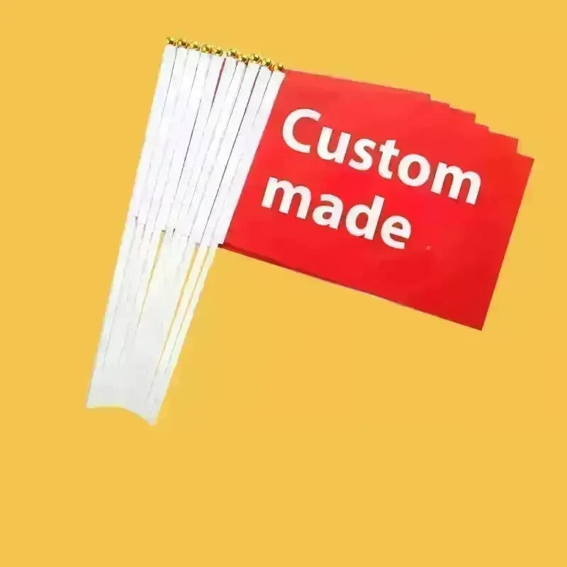 Customized Size Hand Waving Flag - EX-STOCK CANADA