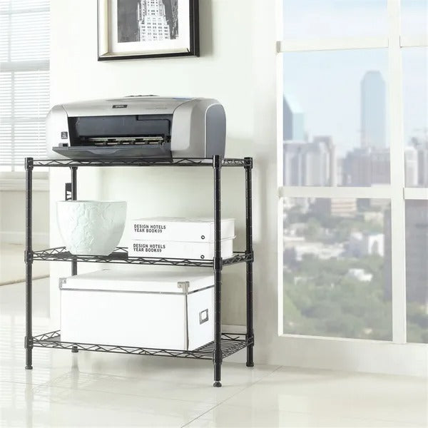 Concise 3 Layers Carbon Steel  PP Storage Rack, Kitchen Storage Rack RT EX-STOCK