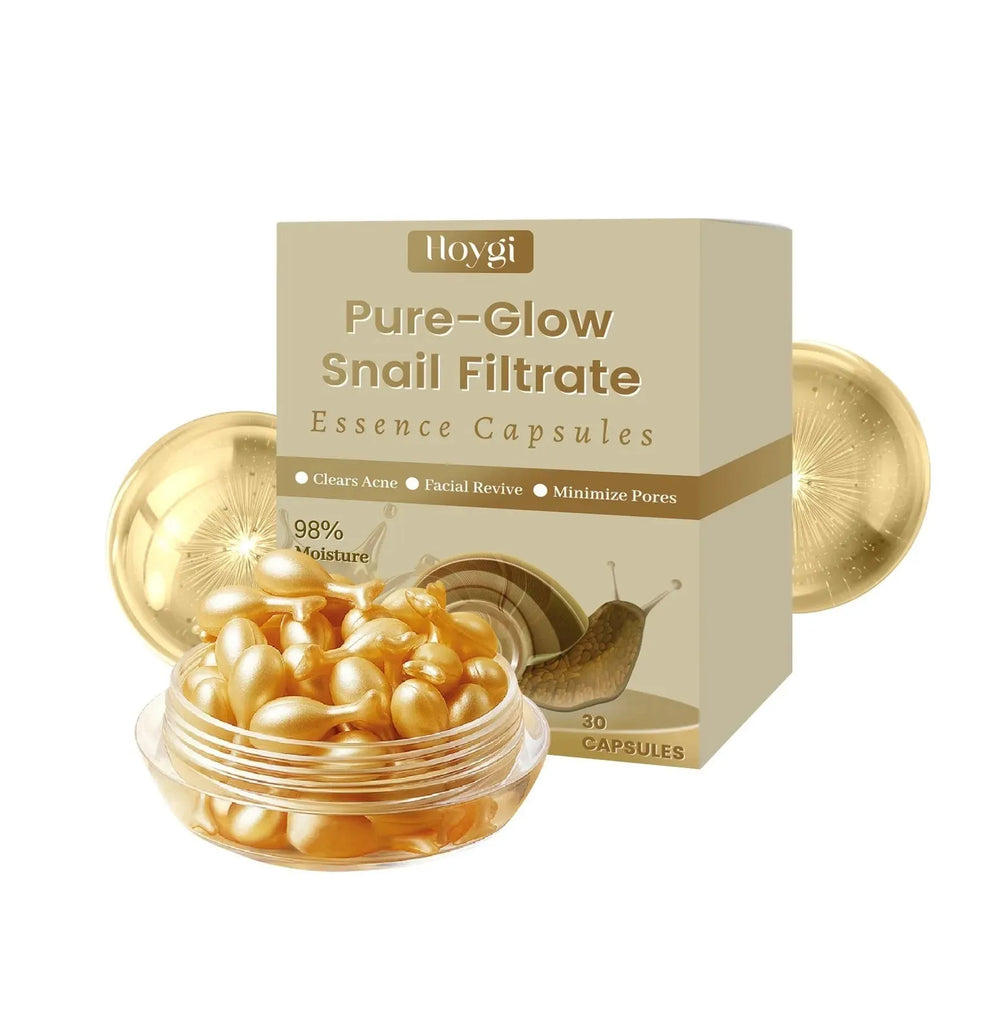 Pure-Glow Snail Filtrate Firming Skincare Capsules - EX-STOCK CANADA