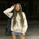 Otoño Winter Street Hip Pop Unsex Despare sudadera con capucha con capucha