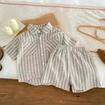 Infant Casual Short Sleeve Suit Two piece for Baby boy