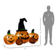 Outsunny 73L Inflatable Halloween Decoration,5 Pumpkin, Blow Up Outdoor LED Yard Display, Waterproof - EX-STOCK Canada