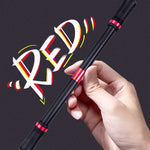 Pen Spinning Trick Pen – Finger Flexibility Training Toy for Students & Beginners red