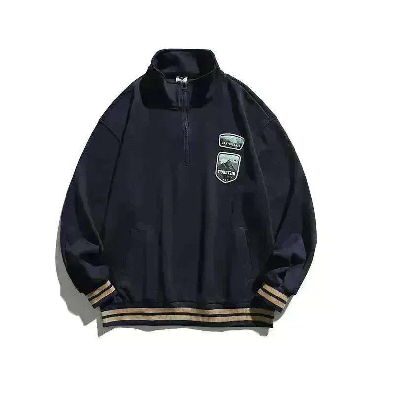 Fall Teenagers Oversized Pullover Top for men - EX-STOCK CANADA