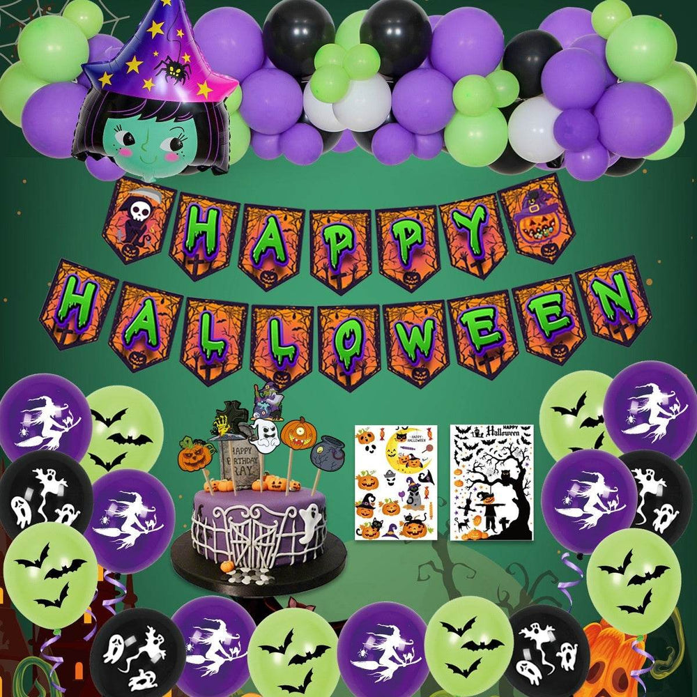 Halloween Party Decoration Balloon Combo Skull Pumpkin - EX-STOCK Canada