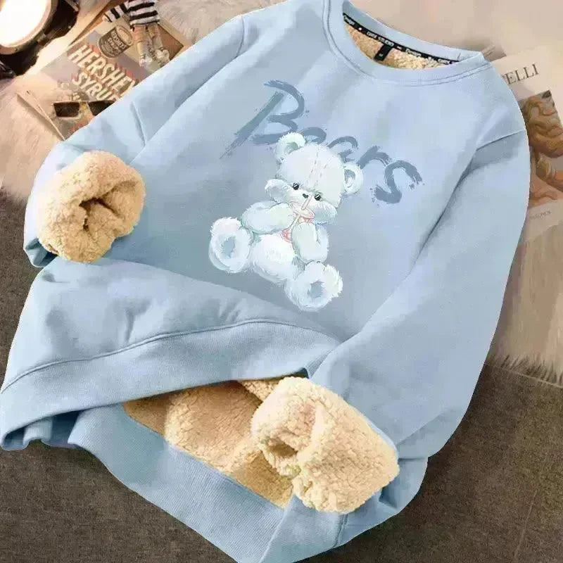 Autumn Winter Fleece-lined thick sweatshirt Pullover top for men - EX-STOCK CANADA