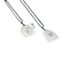 Stainless Steel Cute Ghost Couple Necklace Kawaii Animal Cat Pendant Necklace Lovers Friendship Jewelry Gifts EX-STOCK