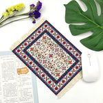 Suede fringe mouse pad Hot rubber office mouse pad Bohemian style creative mouse pad Hypersku