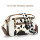Daily Matching PU Leather Business Commute Zipper Crossbody Bags for women - EX-STOCK CANADA