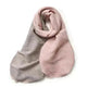 Gradient Mixed-color Scarf Winter Double-sided Wrinkled Imitation Cashmere Scarf Popular Versatile And Elegant Shawl For Women - EX-STOCK CANADA