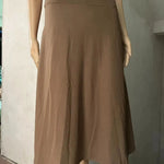 Women's casual High Waist flared Midi Skirt - EX-STOCK CANADA