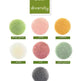 Exfoliating Konjac Face Sponge - EX-STOCK CANADA
