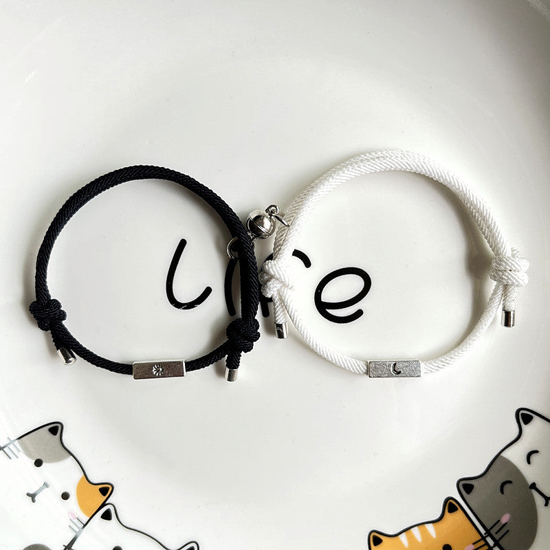 Bracelet Couple Soleil et Lune en Alliage - EX-STOCK Canada