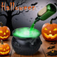 Halloween Black Wizard Bowl Magic Float Bottle And Diffuser Indoor Home Bar Magic Party Horror Ghost Props Halloween Decoration EX-STOCK