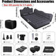 Car Air Mattress, Inflatable SUV Truck Air Mattress Back Seat Camping Bed Thickened Car Sleeping Pad For Travel, Car Bed SUV Mattress With 2 Pillows EX-STOCK