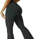 Women Sleeveless Flare Long Pant Yoga Fitness Jumpsuits - EX-STOCK CANADA