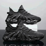 Fashion Sneakers With Wave Sole Cool Sports Shoes Men - EX-STOCK CANADA