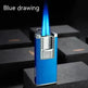 Double High Firepower Blue Flame Torch Lighter With Hidden Cigar Cutter - EX-STOCK CANADA