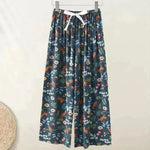 Cotton Silk Pajama Lounge trouser Pants Summer Women