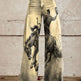 Horn Simulation Denim Trousers Loose Pants For Women 