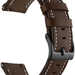 Leather Watch Strap for Amazfit GTR3 Pro / GT3 Pro — 20mm & 22mm Universal Fit