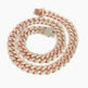 Zinc Alloy Wide Hip Hop Cuban Link Chain Necklace - EX-STOCK CANADA