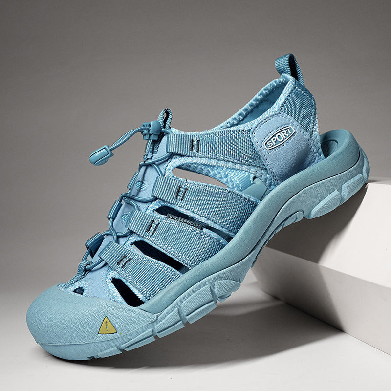 Men's Thick Bottom Toe Cap Beach Upstream Plus Size Outdoor Casual Shoes  EX-STOCK CANADA