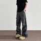 American Retro Washed Distressed Baggy Cargo pant trouser Men - EX-STOCK CANADA