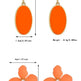 Colorful Flower Stud Earrings European And American Summer High Sense - EX-STOCK CANADA