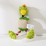 Pet Toy Donkey Shape Corduroy Chew Toy For Dogs Puppy Squeaker Squeaky Plush Bone Molar Dog Toy Pet Training Dog EX-STOCK Canada 