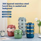 304 Stainless Steel Lunch Box Modern Simplicity EX-STOCK