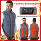 Mens New Winter Electrically Heated Vest | EX-STOCK product gallery photo 3