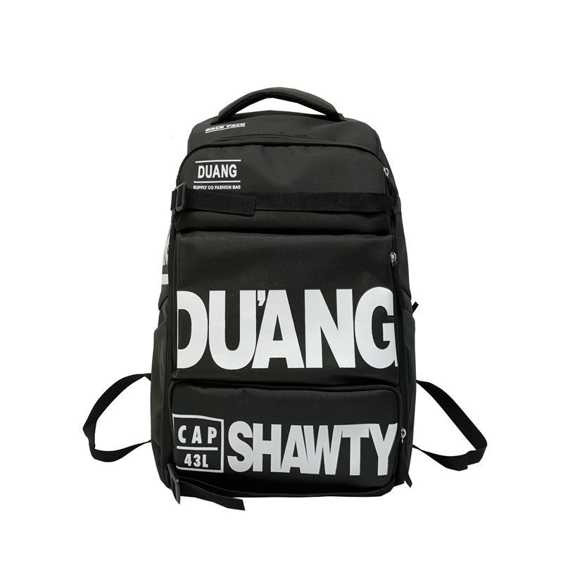 Travel Bag Men's Large Capacity Travel Backpack Men's Backpack Hand-held Luggage Bag Multi-functional Schoolbag EX-STOCK