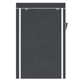64 Portable Closet Storage Organizer Wardrobe Clothes Rack With Shelves Gray EX-STOCK