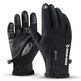 Guanti da Moto Invernali Golovejoy – Foderati in Pile, Touchscreen, Impermeabili | Nero & Grigio | S–XXL 2