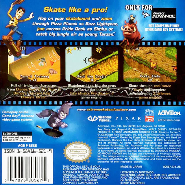 Disney's Extreme Skate Adventure 