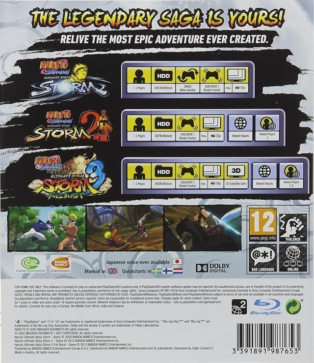 Naruto Shippuden: Ultimate Ninja Storm Collection 