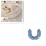 2 In 1 Dog And Cat Bed Pet Winter Bed Round Plush Warm Bed House Soft Long Plush Pets Bed Pet Products EX-STOCK Canada 