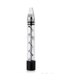 Creative And Simple Dry-burning Atomizer Spiral Pipe Glass Blunt - EX-STOCK CANADA