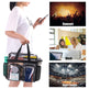 Clear PVC Multi-Pocket Tote & Crossbody Bag – Stadium Approved, Transparent Handbag for Women