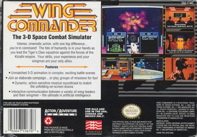 Wing Commander (usado) 