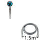 Propeller Driven Shower Head With Stop Button And Cotton Filter Turbocharged High Pressure Handheld Shower Nozzle - EX-STOCK CANADA