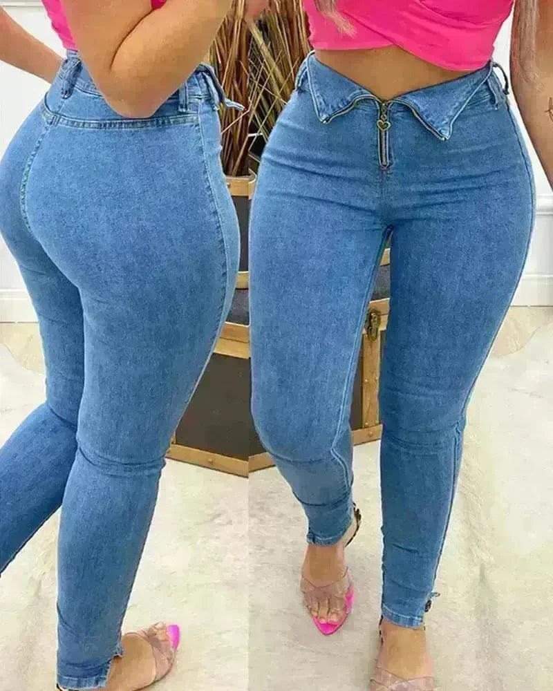 Fashion casual jeans with jeans - EX-STOCK CANADA