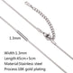 Stainless Steel Vacuum Vapor Plating 18K Gold Color Protection Lip Chain Necklace - EX-STOCK CANADA