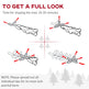 7.5 Feet Prelit Artificial Christmas Tree Warm White LED Light Holiday Home Xmas Decoration, Green EX-STOCK Canada 