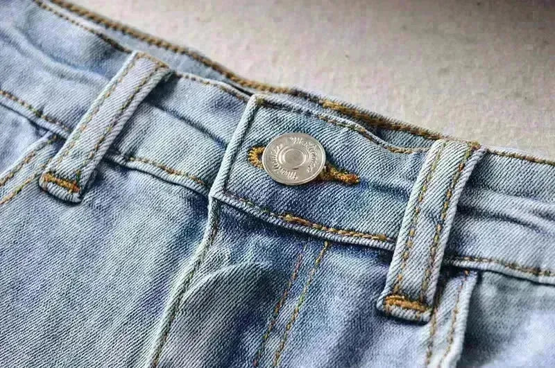 Fashionable And Personalized Bow Denim Shorts For Women - EX-STOCK CANADA