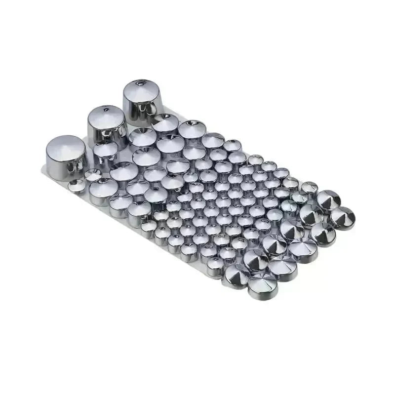 87pcs Motorcycle Chrome ABS Bolt Toppers Kit Softail Twin Cam 1984-2006 EX-STOCK